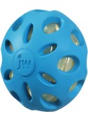 JW PET Crackle Heads Large Ball Dog Toys